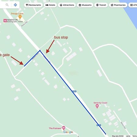Willa Zem Priedem Lapmežciems Zewnętrze zdjęcie